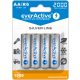 everActive R6 / AA 2000mAh 1,2 V Ni-Mh akumulatorska baterija, 4 kosi