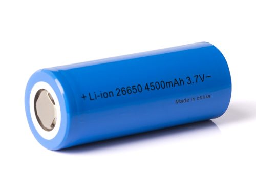 26650 li-ion baterija 4500mAh, 3.7V 15A