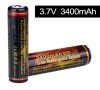 Trustfire 18650 3400 mAh zaščitena litij-ionska baterija