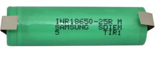 Sumsang INR18650-25R 2500mAh - 20A z U zavihki