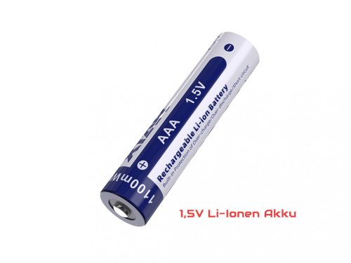 Xtar R6 / AAA 1,5V Li-ion 800mAh baterija z zaščito