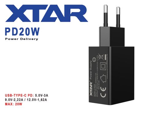 XTAR PD20W adapter 