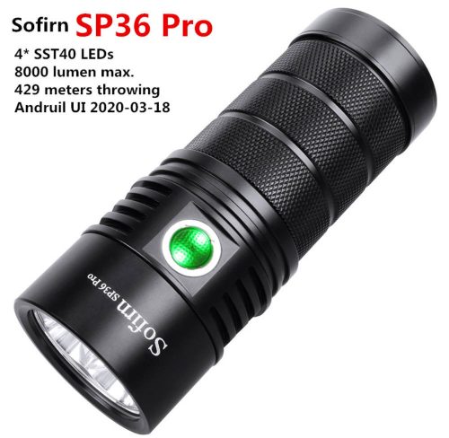 Svetilka Sofirn SP36 PRO 6000K